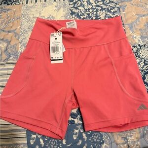 Adidas Women's pink Athletic Shorts